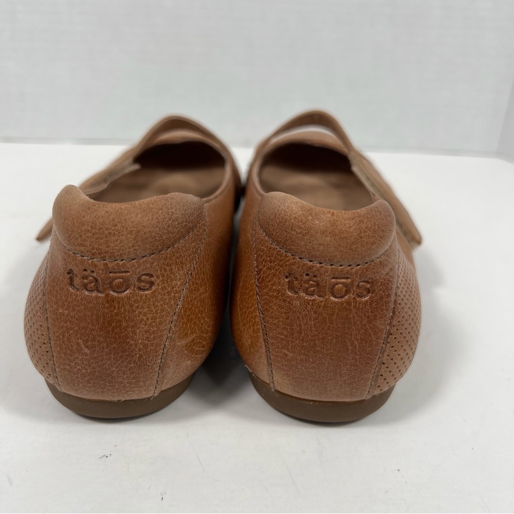 Taos Scamp Women’s Shoes 6 Brown Leather Mary Jane Comfort Flats Arch Support - Picture 6 of 14